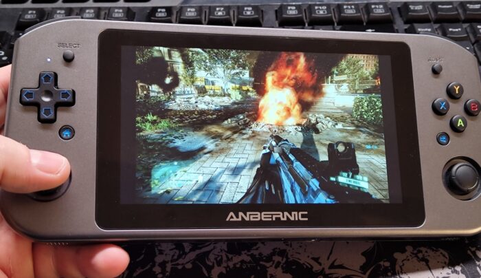 ANBERNIC Win600 Handheld Crysis Performance