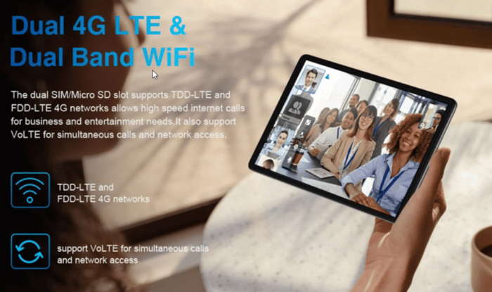 N-one NPad Air tablet connectivity