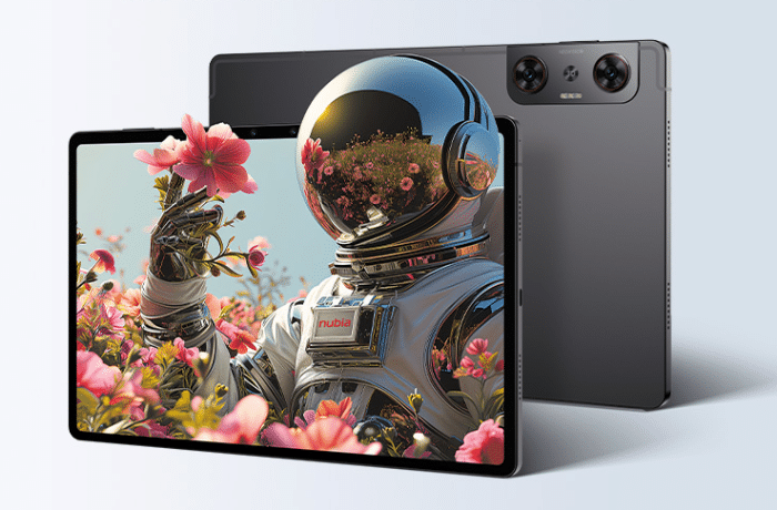 nubia Pad 3D II Vorderseite & Rückseite