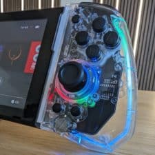 Joypad Controller für Nintendo Switch/OLED mit LED Beleuchtung