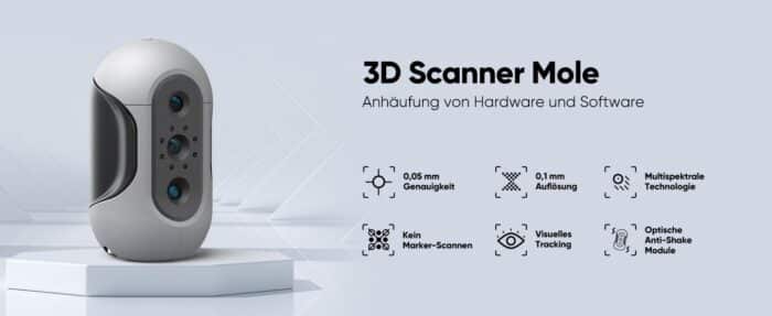 3DMakerpro Mole 3D-Scanner