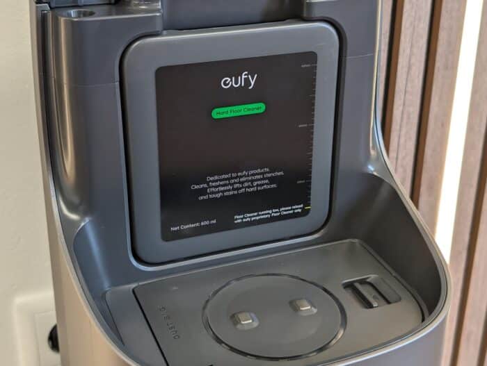 eufy S1 Pro Reinigungsmittelzugabe