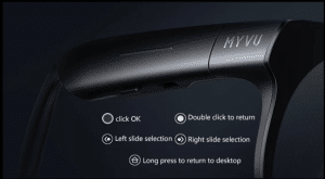 MYVU AR Smart Glasses Touchbedienung