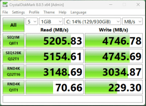 Beelink EQR Benchmarks