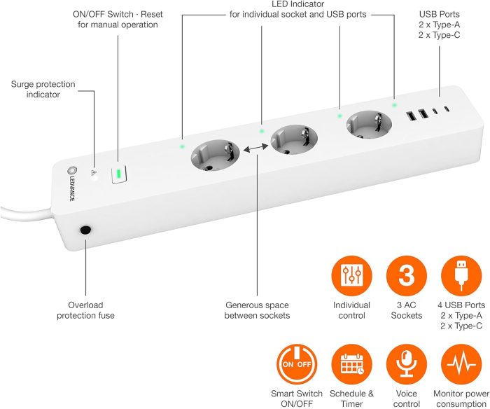 LEDVANCE SMART+ MULTI POWER SOCKET