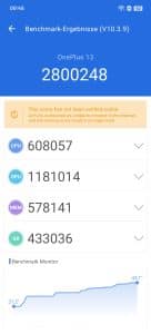 OnePlus 13 Antutu Benchmark