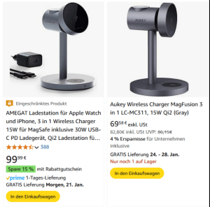 Ist Aukey jetzt Amegat?