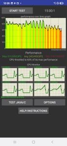 Samsung Galaxy S25 Ultra CPU Throttling Stress Test