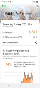 Samsung Galaxy S25 Ultra 3D Mark