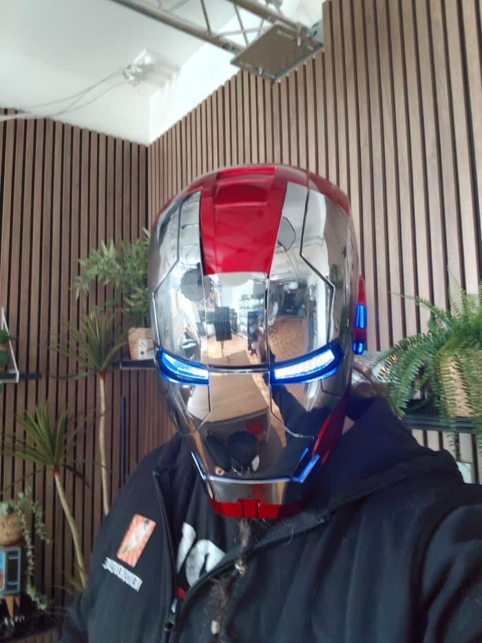 Iron Man Tragbarer Cosplay Helm