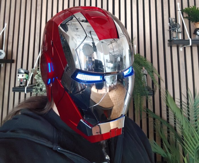 Iron Man Tragbarer Cosplay Helm