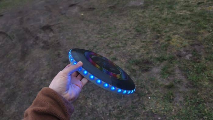 Frisbee mit RGB LEDs